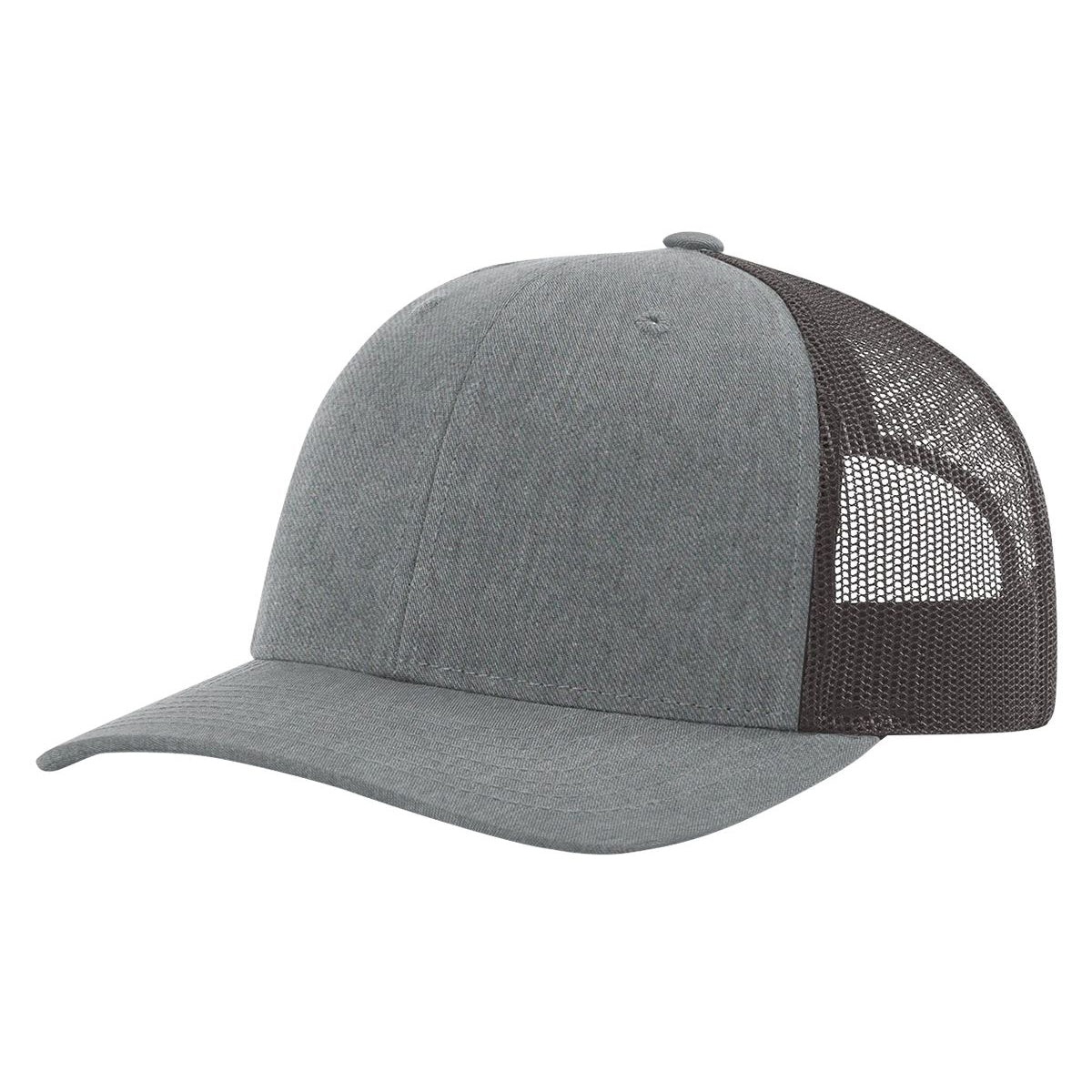 Richardson 115 Low Pro Trucker Cap, Snapback Hat - Blank