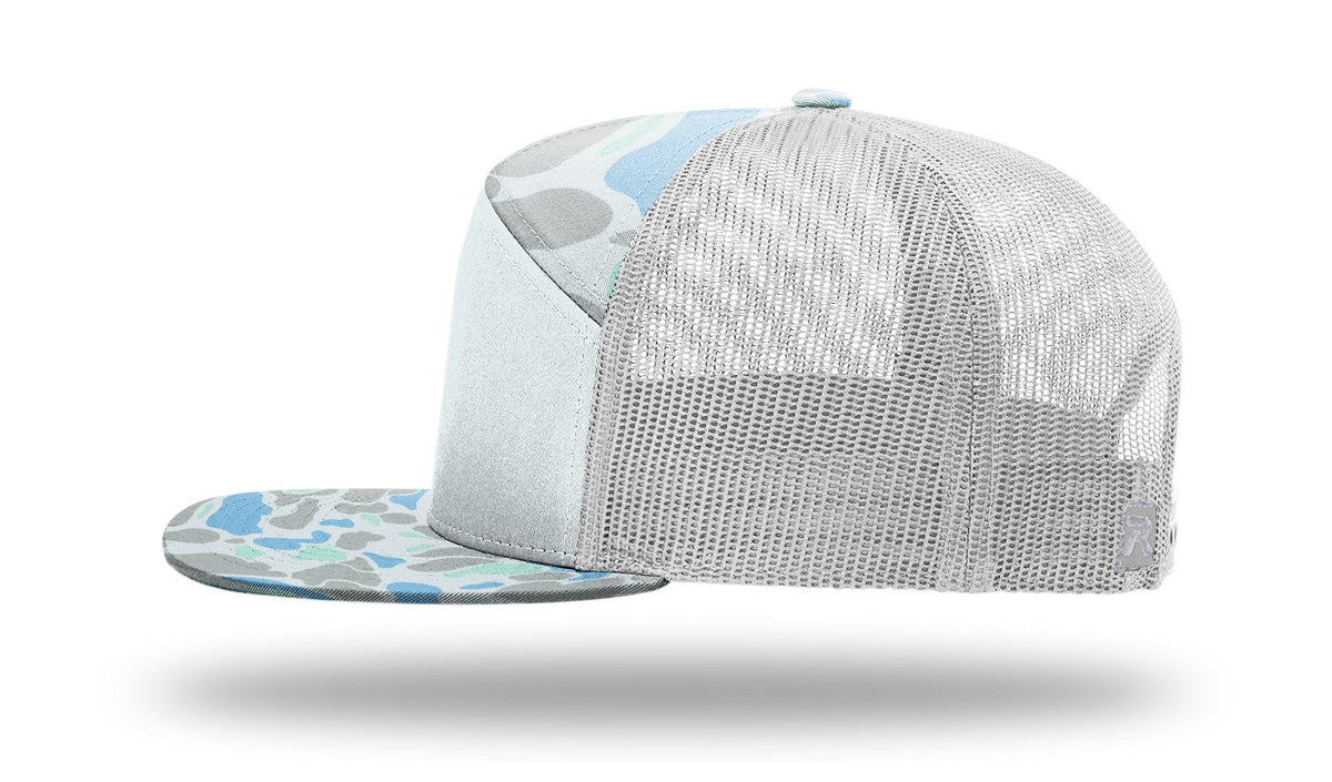 Richardson 168P Printed 7 Panel Trucker Cap