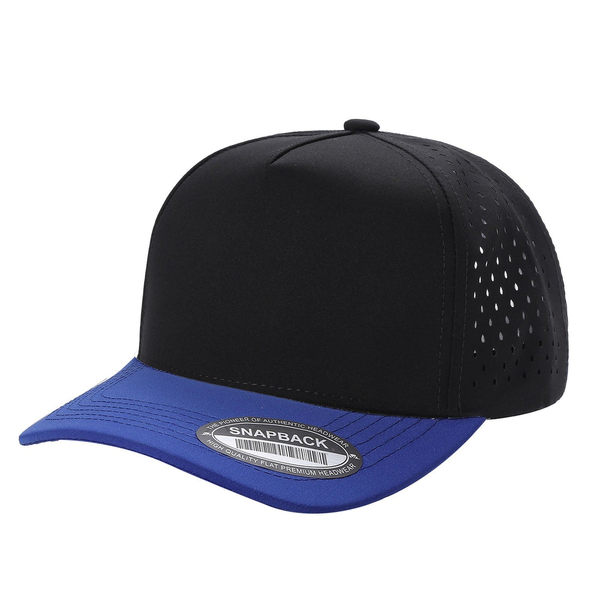 Unbranded 5 Panel Perforated Laser Mesh Hat Waterproof Cap