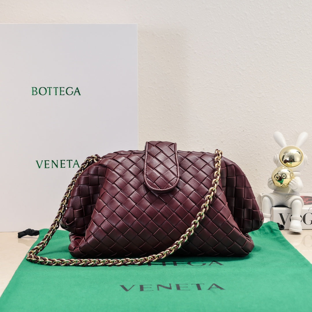 Teen Lauren 1980 With Chain 31.5 Burgundy Leather Ghw
