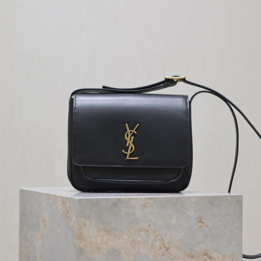 YSL 25S NIKI BABY 22 IN BLACK CALFSKIN GOLD HARDWRE